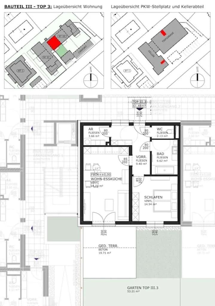 Wohnung kaufen in Amstetten – 61,5 m², € 258.495 – Bild 22 von 24