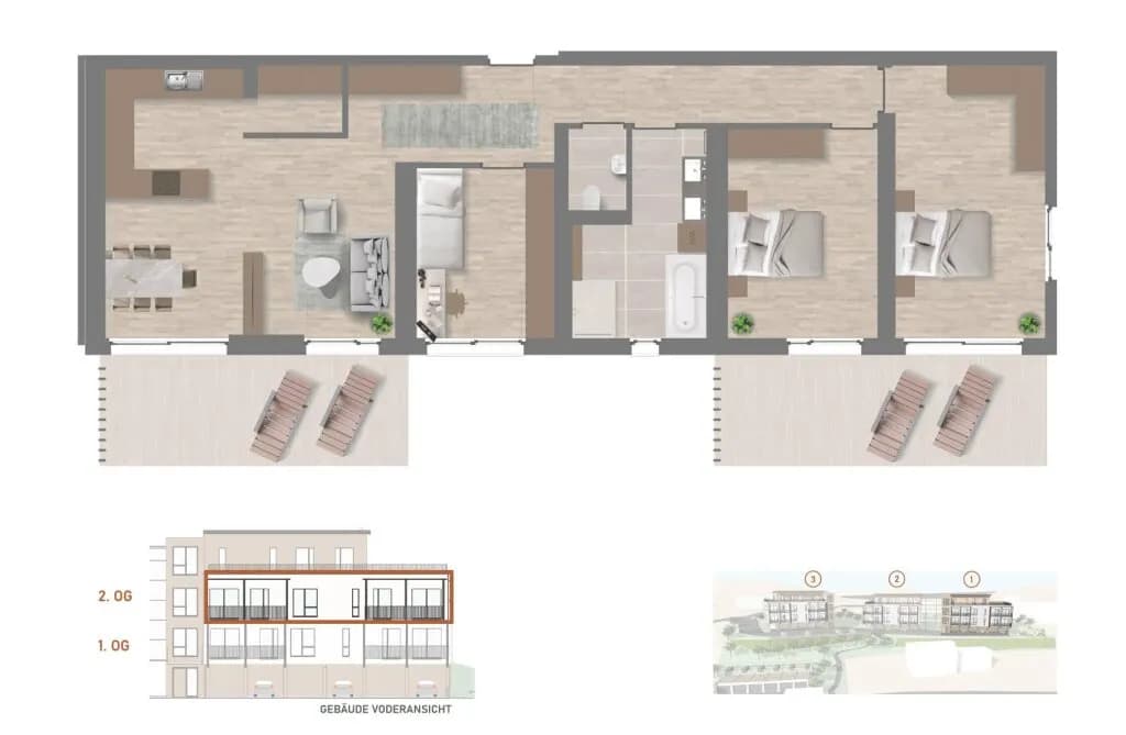 Wohnung kaufen in Villach Land – 105,44 m², € 406.691 – Bild 8 von 11
