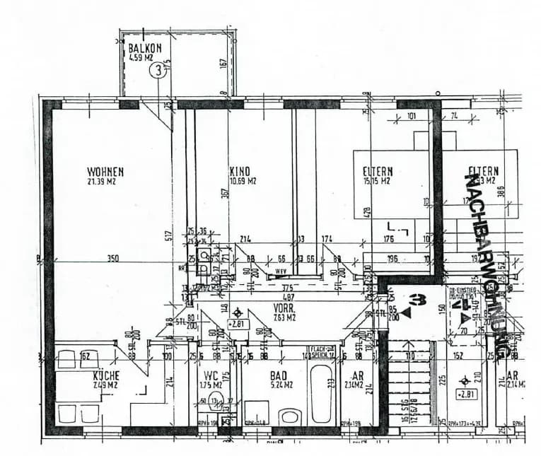Wohnung mieten in Südoststeiermark – 71,48 m², € 781 – Bild 2 von 2