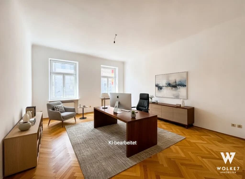 4-Zimmer-Gewerbeimmobilie mieten in Wien – 110 m², € 1.243