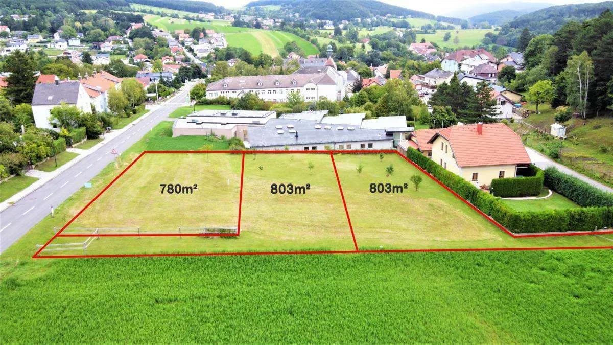Grundstück kaufen in Neunkirchen – 806 m², € 149.500