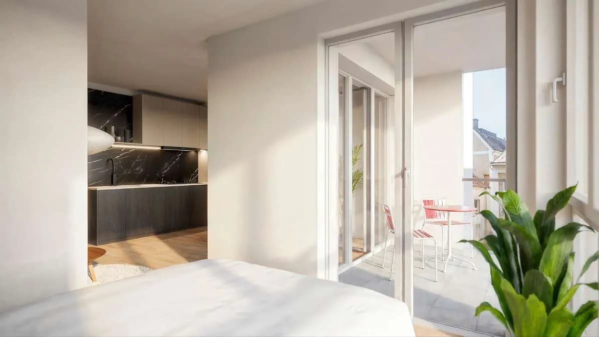2-Zimmer-Wohnung kaufen in Linz – 35,33 m², € 251.000 – Bild 4 von 7