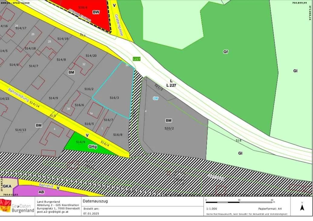 Grundstück kaufen in Oberpullendorf – 1 113 m², € 78 – Bild 12 von 12