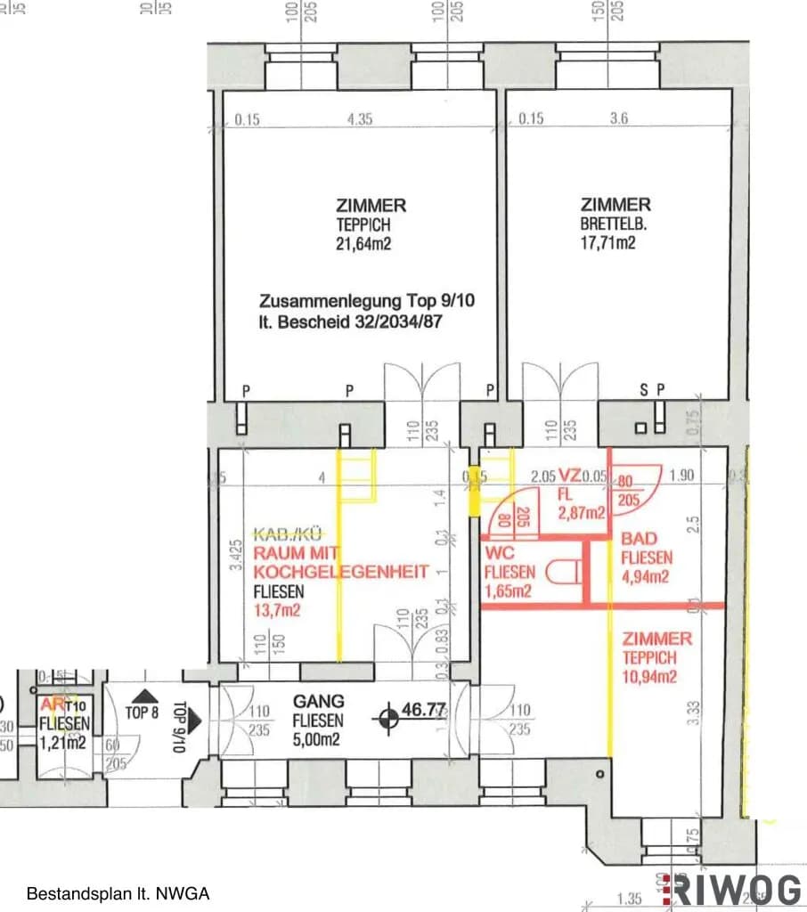 3-Zimmer-Wohnung kaufen in Wien – 79,66 m², € 489.000 – Bild 40 von 40