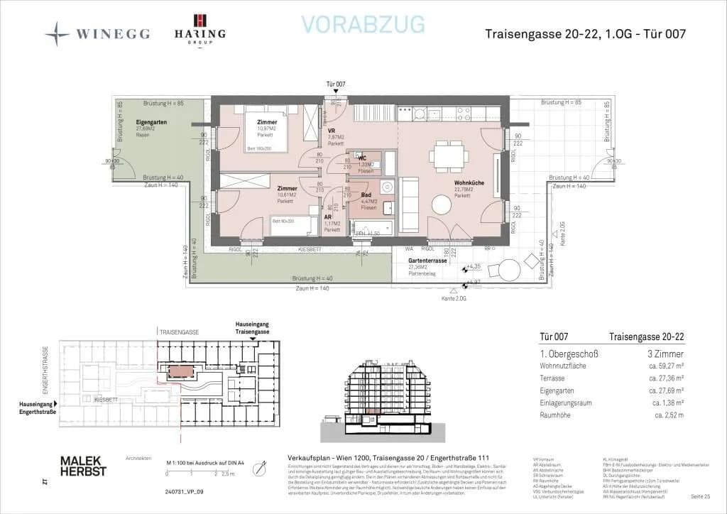 Immobilie kaufen in Wien – 59,27 m², € 359.400 – Bild 14 von 14