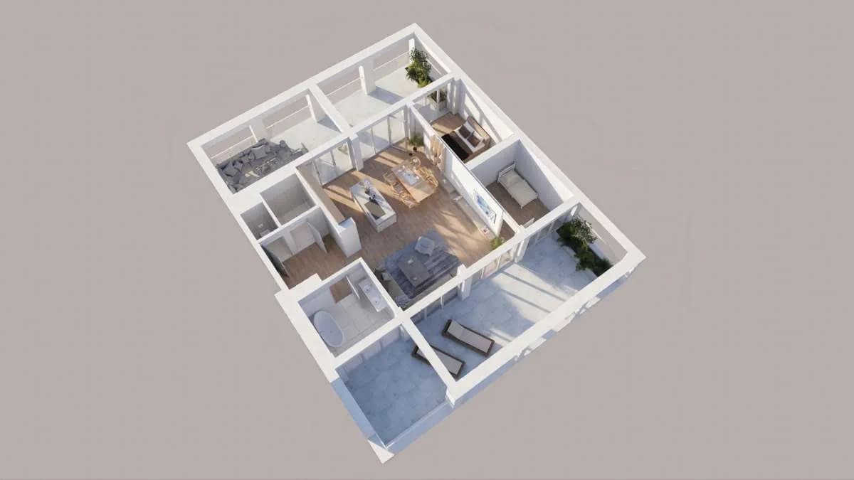 3-Zimmer-Wohnung kaufen in Linz – 77,11 m², € 750.000 – Bild 2 von 8