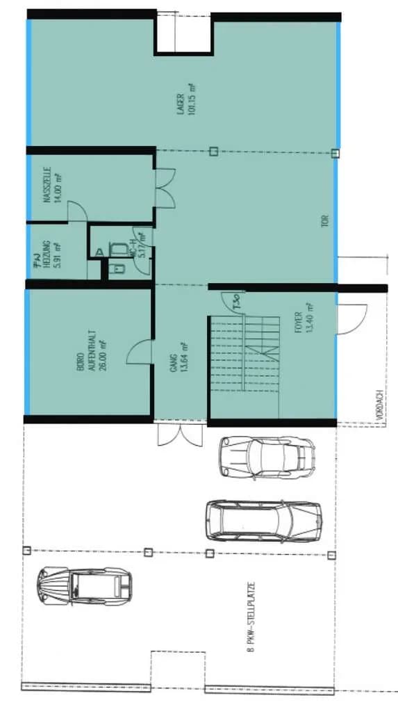 Gewerbeimmobilie mieten in Salzburg-Umgebung – 512 m², € 6.675 – Bild 5 von 6