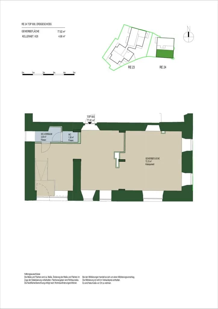 Immobilie mieten in Reutte – 78 m², € 1.571 – Bild 2 von 2