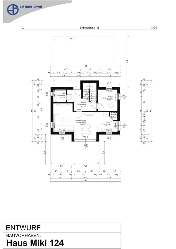 4-Zimmer-Haus kaufen in Völkermarkt – 124 m², € 359.543 – Bild 13 von 14