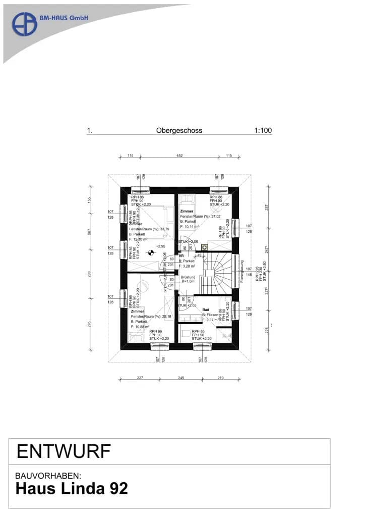 4-Zimmer-Haus kaufen in Klagenfurt – 92 m², € 296.019 – Bild 10 von 38