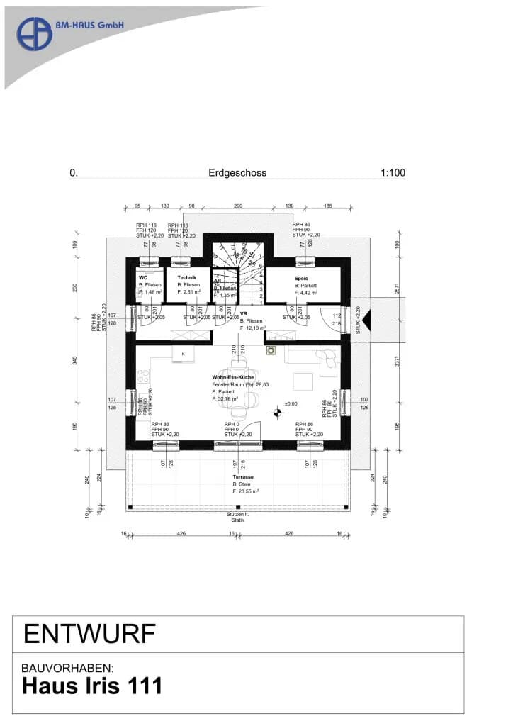 4-Zimmer-Haus kaufen in Klagenfurt – 92 m², € 296.019 – Bild 12 von 38