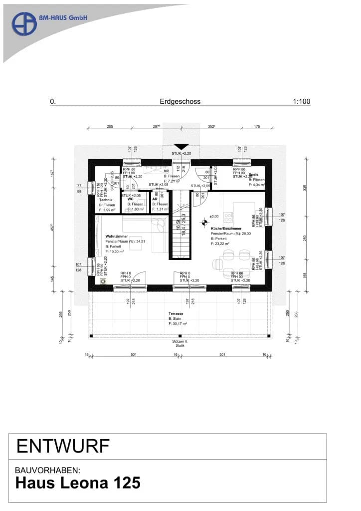 4-Zimmer-Haus kaufen in Klagenfurt – 92 m², € 296.019 – Bild 24 von 38