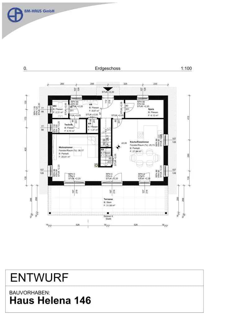 4-Zimmer-Haus kaufen in Klagenfurt – 92 m², € 296.019 – Bild 27 von 38