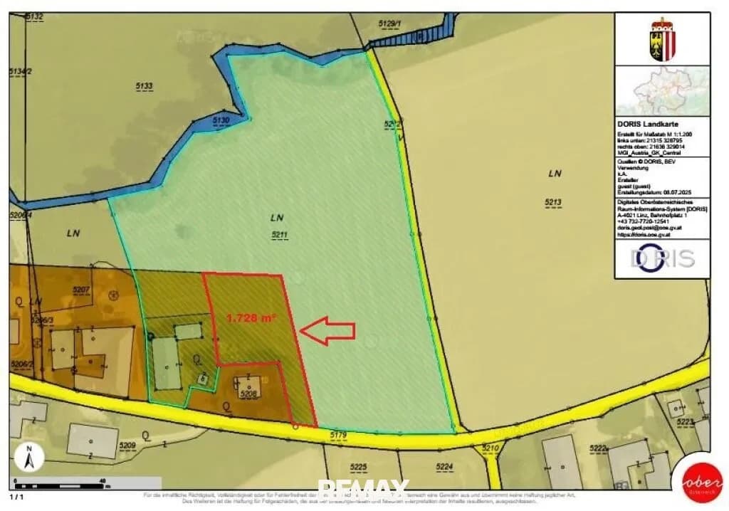 Grundstück kaufen in Vöcklabruck – 1 728 m², € 149.000 – Bild 10 von 11
