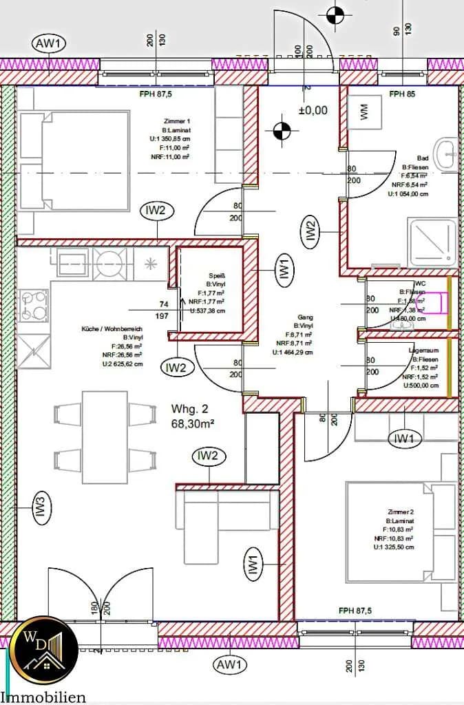 2-Zimmer-Wohnung kaufen in Völkermarkt – 68,3 m², € 334.550 – Bild 8 von 10