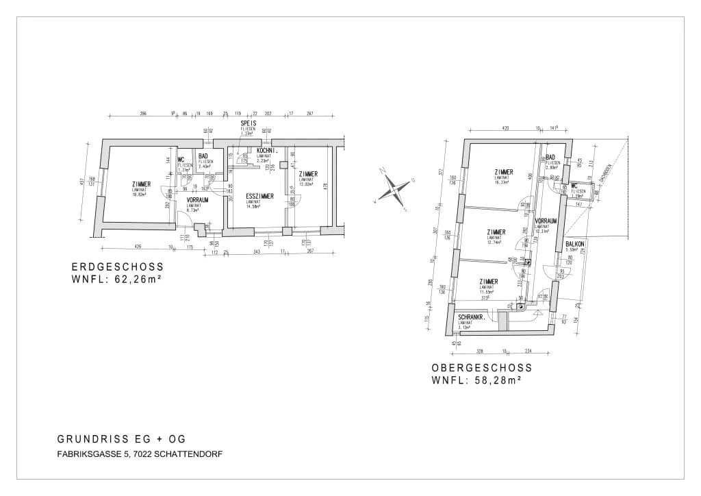 5-Zimmer-Haus kaufen in Mattersburg – 130,54 m², € 149.000 – Bild 23 von 25