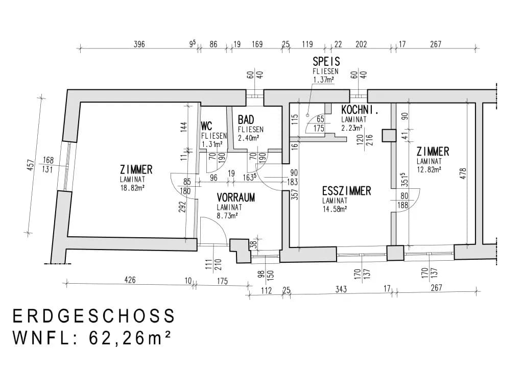 5-Zimmer-Haus kaufen in Mattersburg – 130,54 m², € 149.000 – Bild 24 von 25