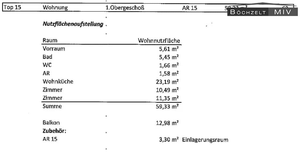 3-Zimmer-Wohnung kaufen in Murtal – 59,33 m², € 189.900 – Bild 52 von 56