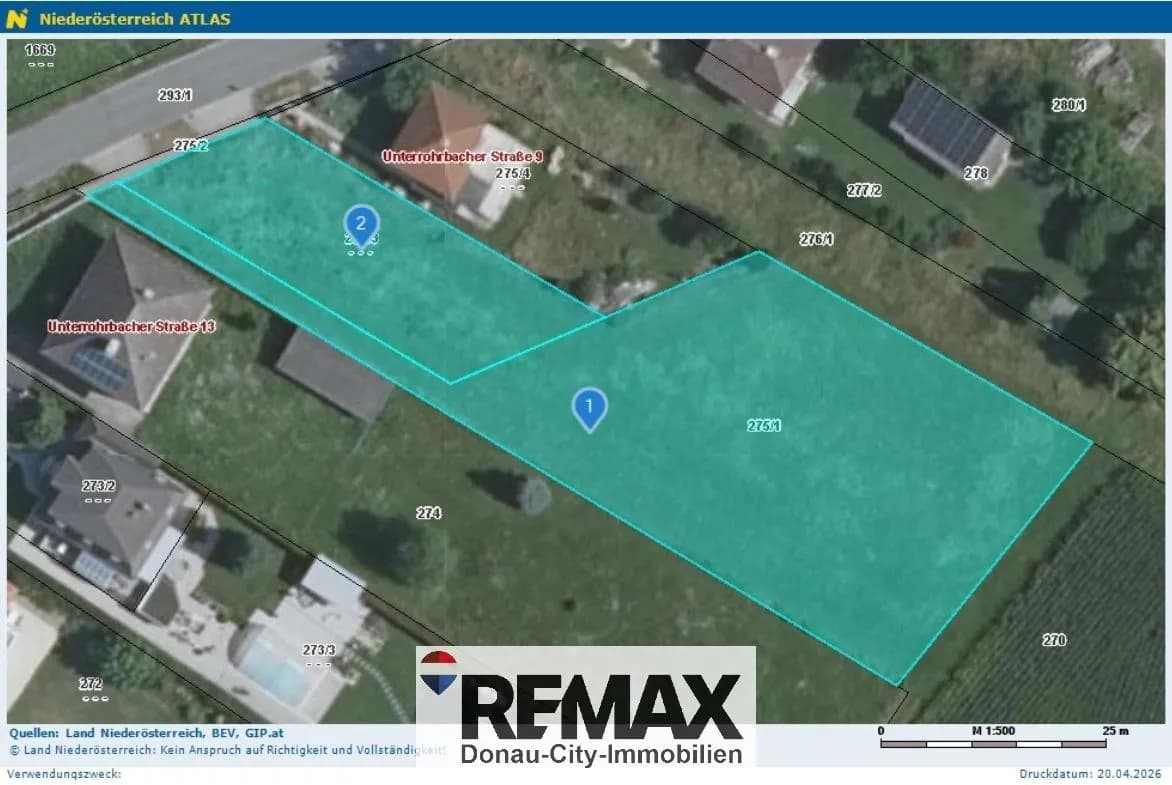 Grundstück kaufen in Korneuburg – 2 517 m², € 399.000 – Bild 3 von 9