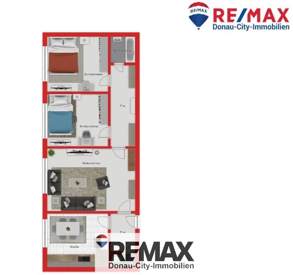 3-Zimmer-Wohnung kaufen in Wien – 83 m², € 259.000 – Bild 11 von 12
