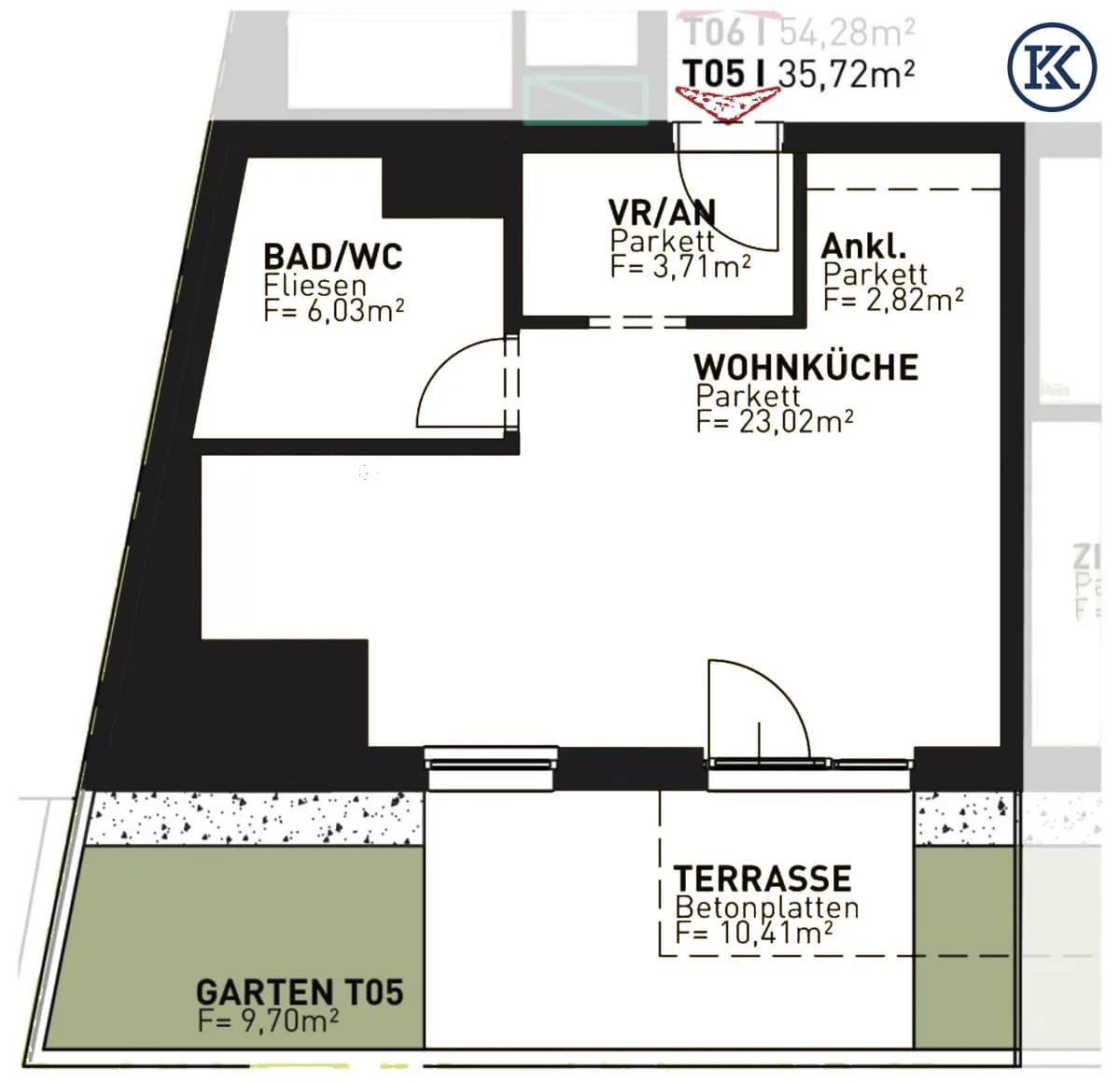1-Zimmer-Wohnung kaufen in Wien – 35,72 m², € 259.500 – Bild 9 von 10