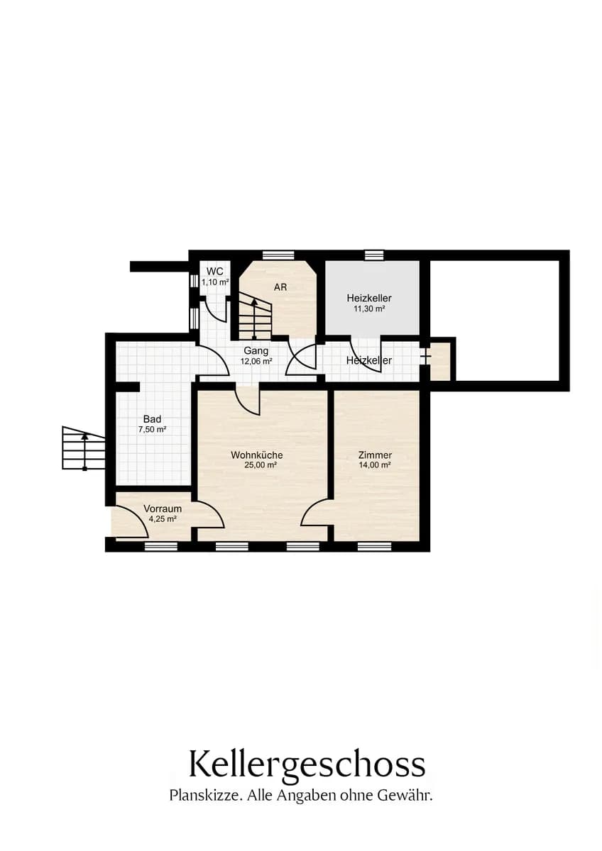 6-Zimmer-Haus kaufen in Baden – 221 m², € 490.000 – Bild 13 von 15