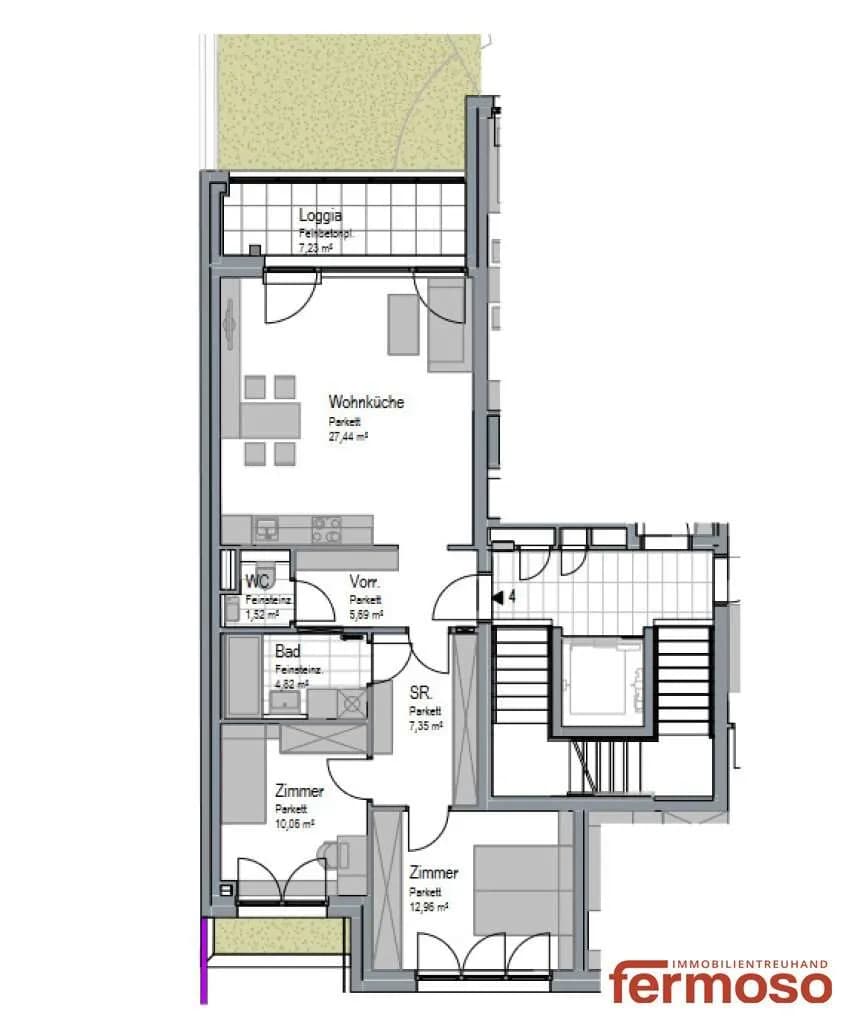 3-Zimmer-Wohnung kaufen in Wien – 70 m², € 449.000 – Bild 13 von 14