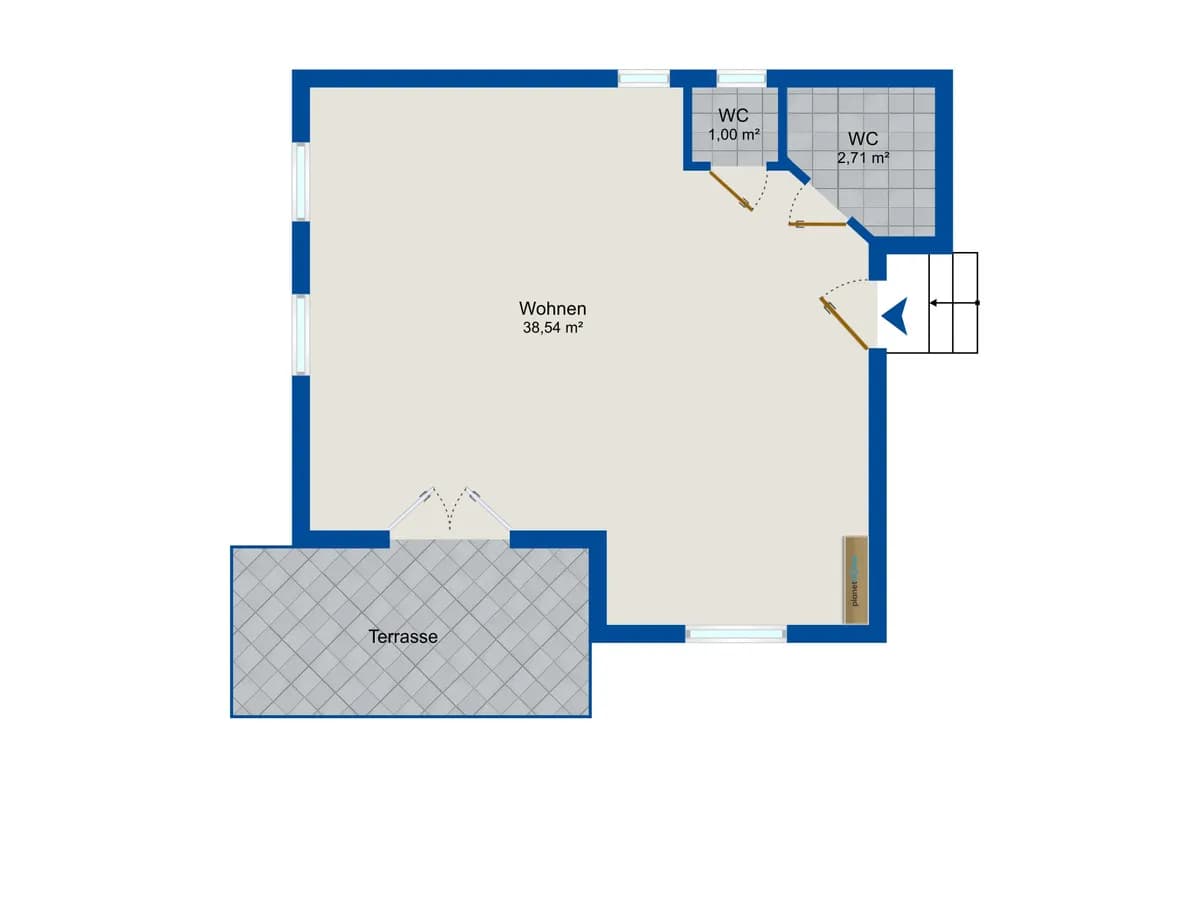 1-Zimmer-Haus kaufen in Neunkirchen – 42,25 m², € 179.000 – Bild 10 von 10