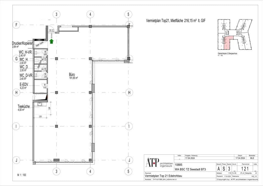 Gewerbeimmobilie mieten in Wien – 452 m², € 9.538 – Bild 7 von 7