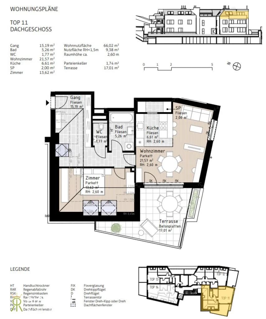 2-Zimmer-Wohnung kaufen in Baden – 75,4 m², € 478.964 – Bild 15 von 21