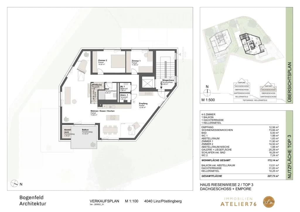 4-Zimmer-Wohnung kaufen in Linz – 172,14 m², € 1.350.000 – Bild 3 von 17