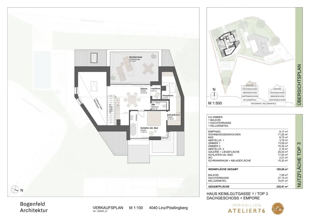 4-Zimmer-Wohnung kaufen in Linz – 185,08 m², € 1.390.000 – Bild 4 von 17