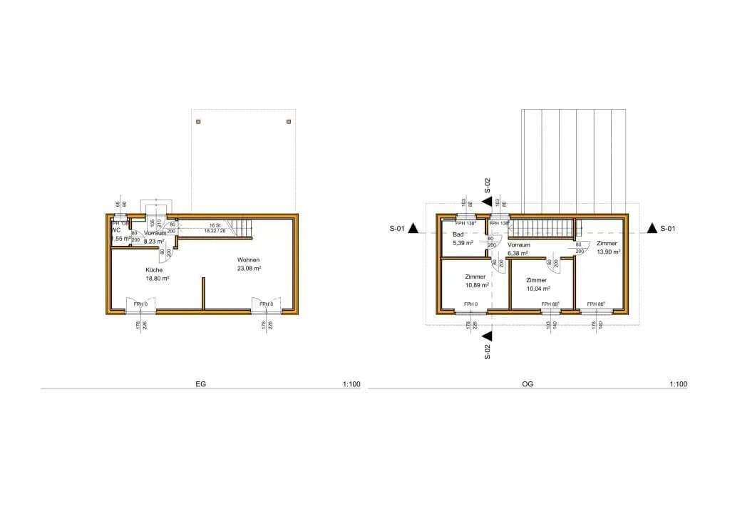 3-Zimmer-Haus kaufen in Sankt Veit an der Glan – 98 m², € 297.000 – Bild 4 von 4