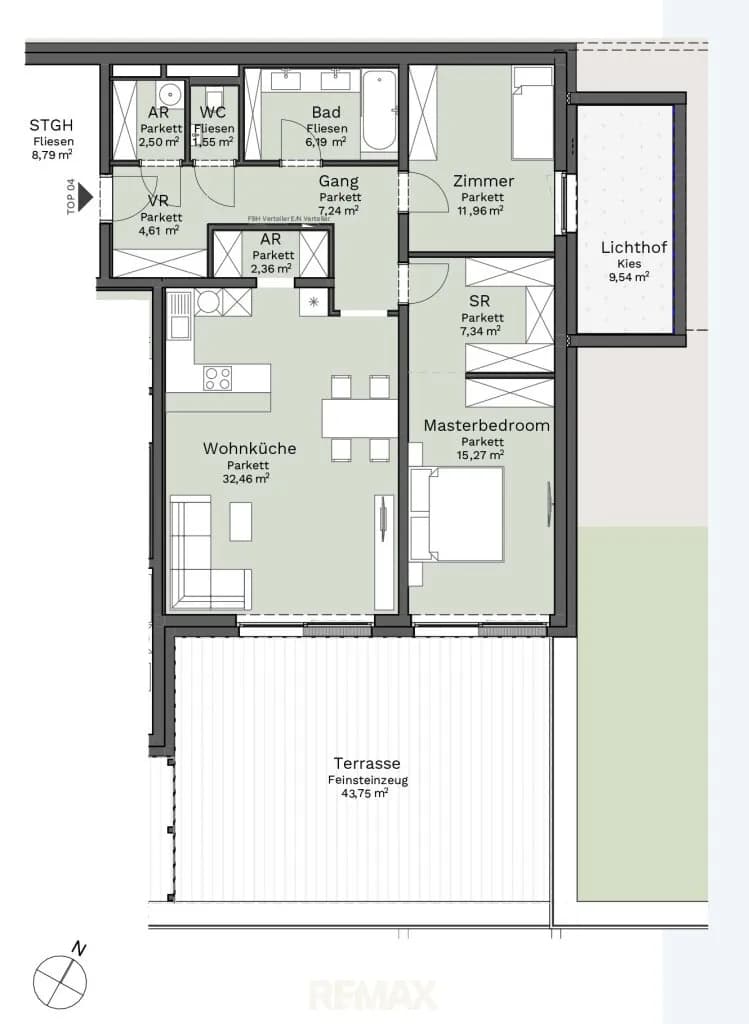 3-Zimmer-Wohnung kaufen in Gmunden – 91,5 m², € 795.000 – Bild 8 von 9