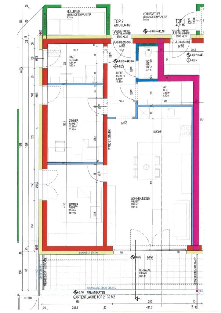 2-Zimmer-Wohnung kaufen in Klagenfurt – 69,44 m², € 413.000 – Bild 7 von 17
