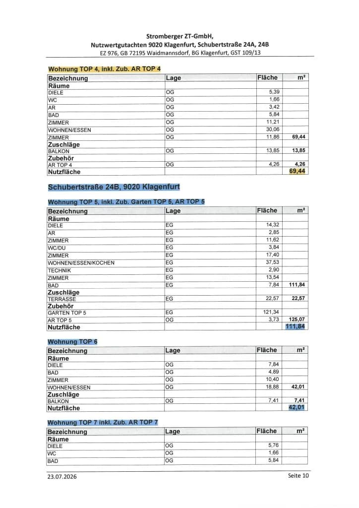 2-Zimmer-Wohnung kaufen in Klagenfurt – 69,44 m², € 413.000 – Bild 16 von 17