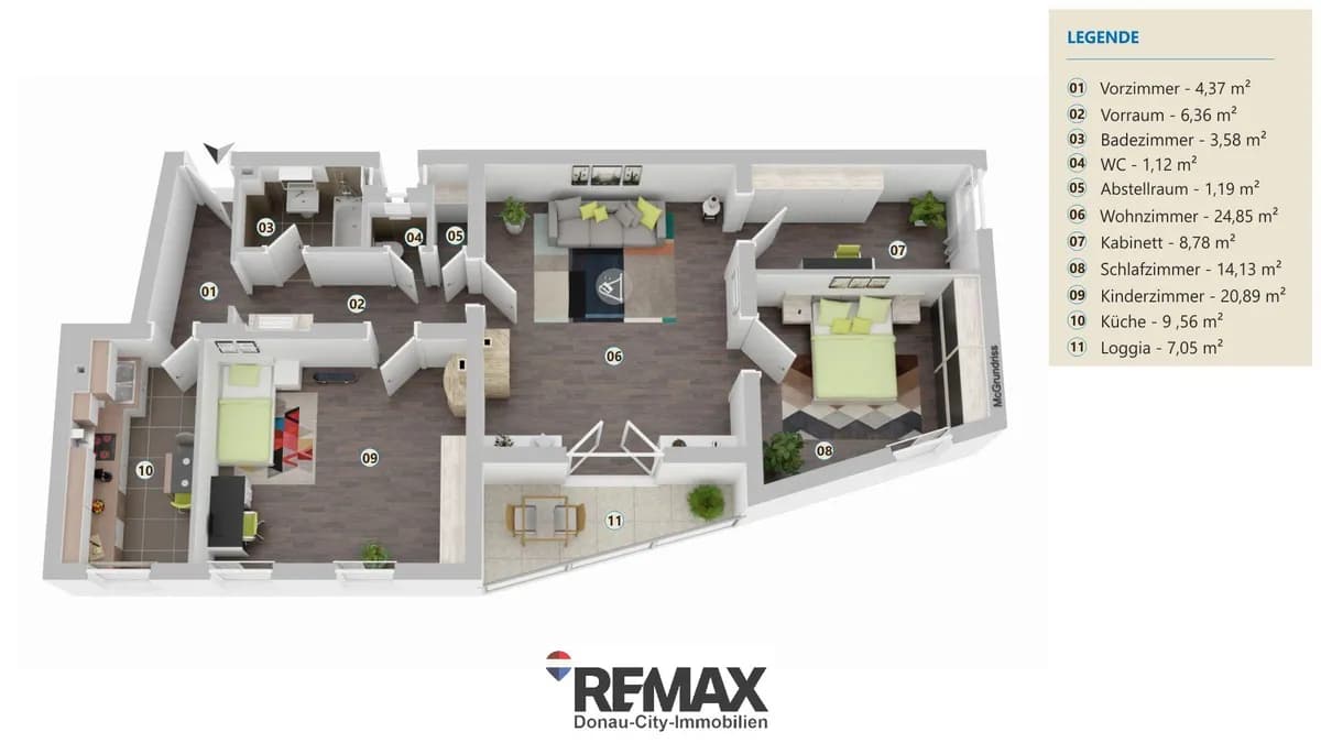 3-Zimmer-Wohnung kaufen in Mödling – 102 m², € 299.000 – Bild 10 von 12