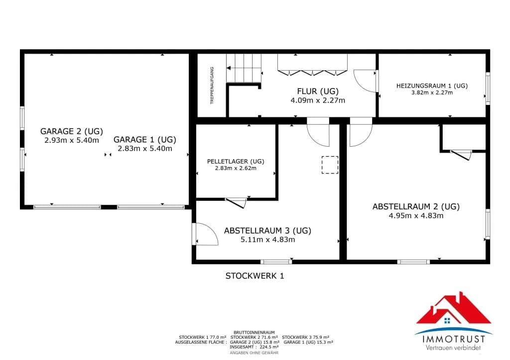 7-Zimmer-Haus kaufen in Wolfsberg – 140,13 m², € 249.000 – Bild 36 von 38