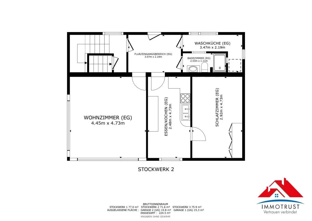 7-Zimmer-Haus kaufen in Wolfsberg – 140,13 m², € 249.000 – Bild 37 von 38