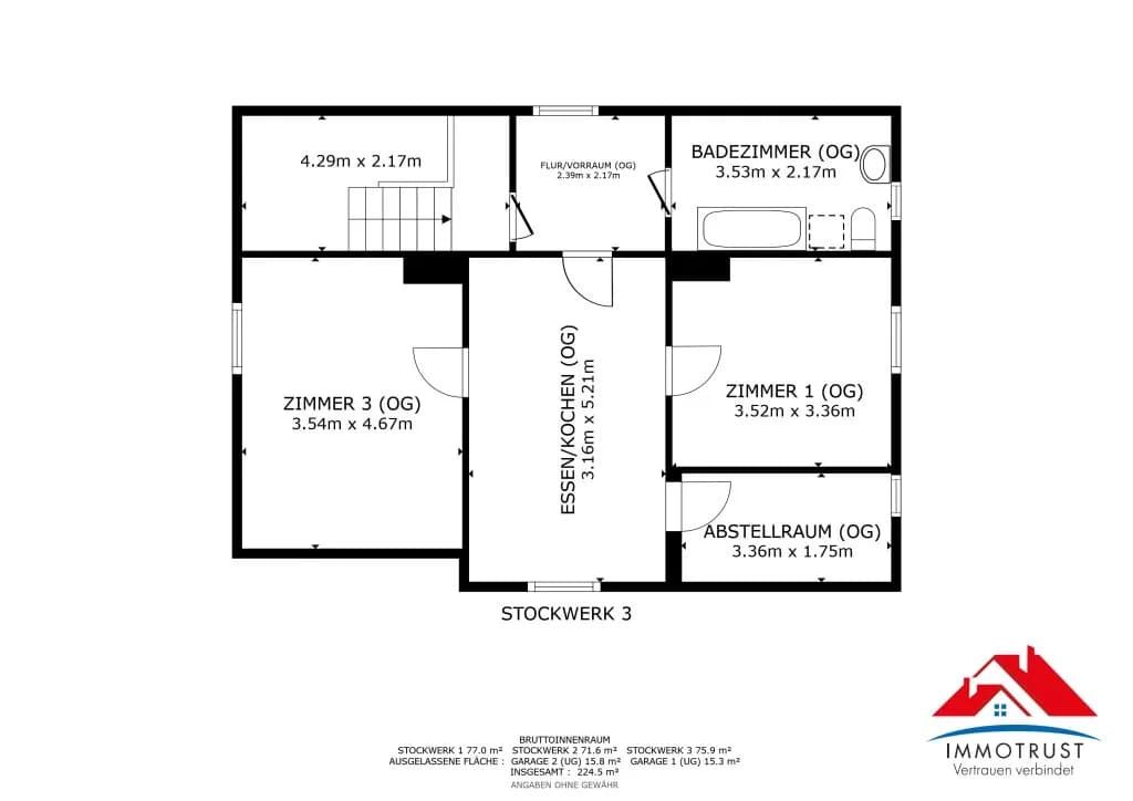 7-Zimmer-Haus kaufen in Wolfsberg – 140,13 m², € 249.000 – Bild 38 von 38