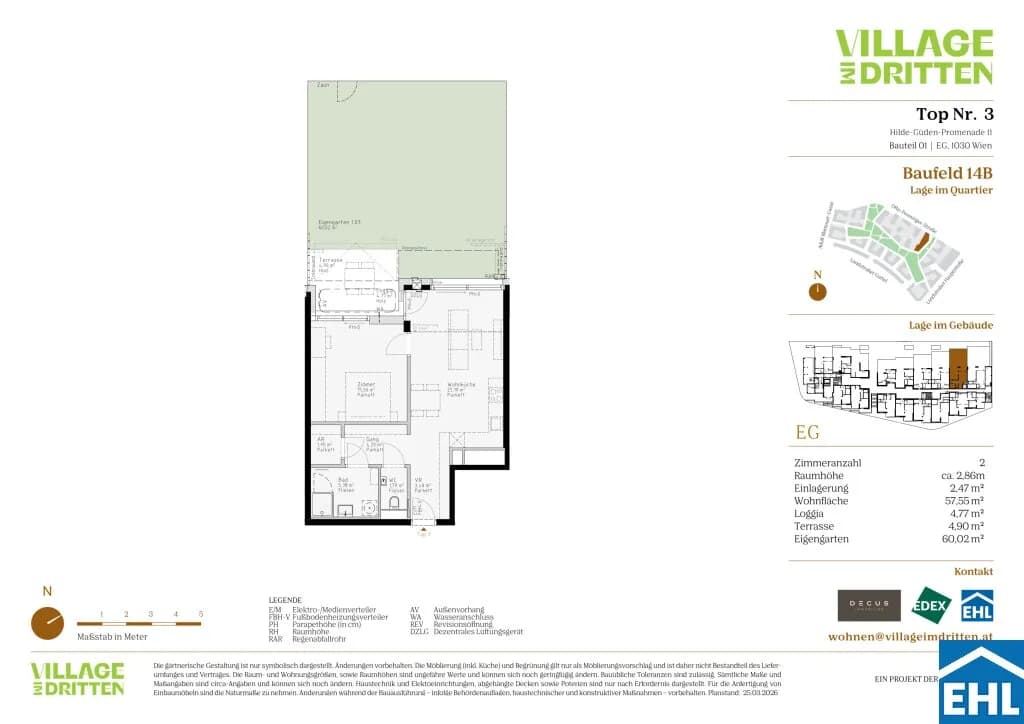 2-Zimmer-Wohnung kaufen in Wien – 57,55 m², € 428.000 – Bild 10 von 10