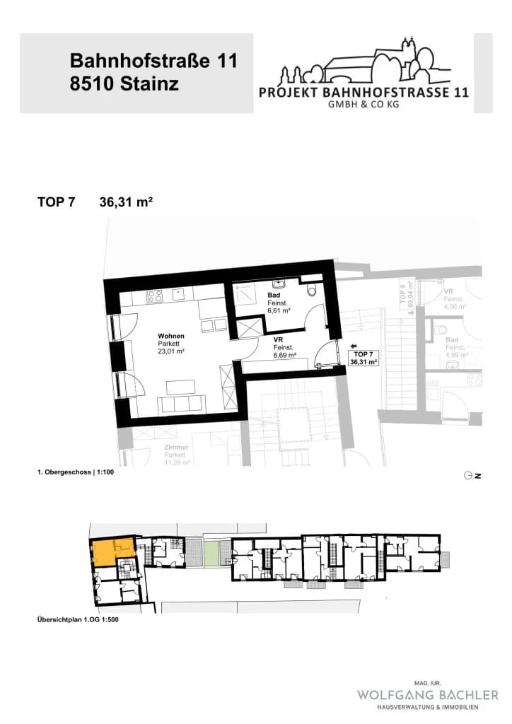 1-Zimmer-Wohnung mieten in Deutschlandsberg – 44,68 m², € 475 – Bild 14 von 14