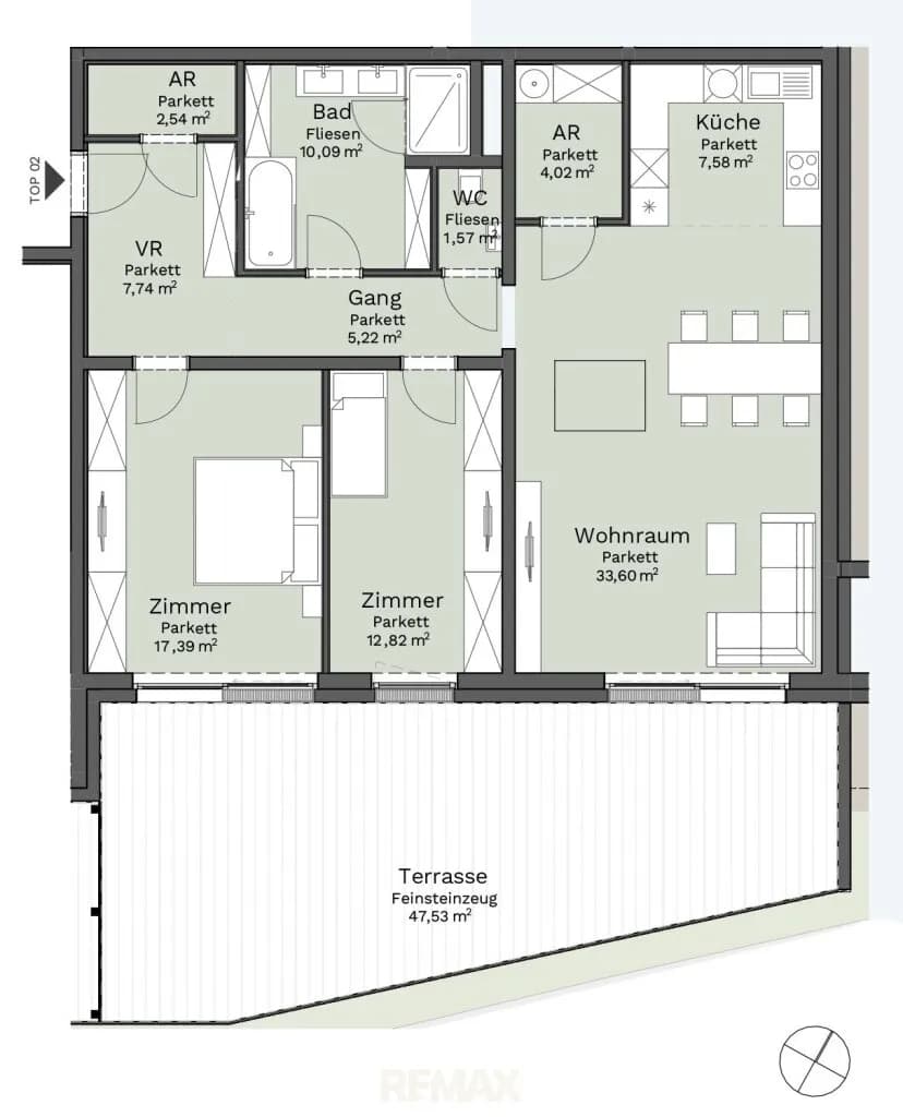 3-Zimmer-Wohnung kaufen in Gmunden – 103 m², € 765.000 – Bild 8 von 9