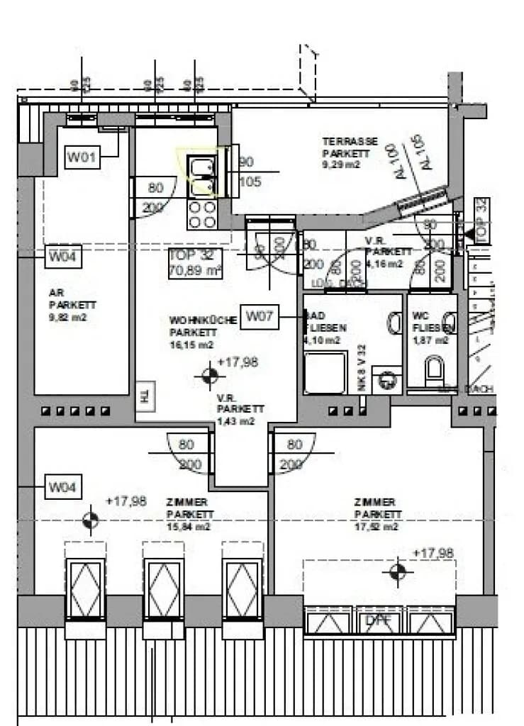 3-Zimmer-Wohnung kaufen in Wien – 70,89 m², € 420.000 – Bild 11 von 12