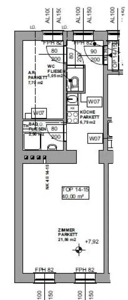 1-Zimmer-Wohnung kaufen in Wien – 40 m², € 160.000 – Bild 7 von 8