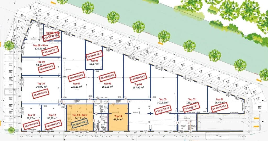 Gewerbeimmobilie mieten in Linz Land – 176 m², € 2.446 – Bild 9 von 23