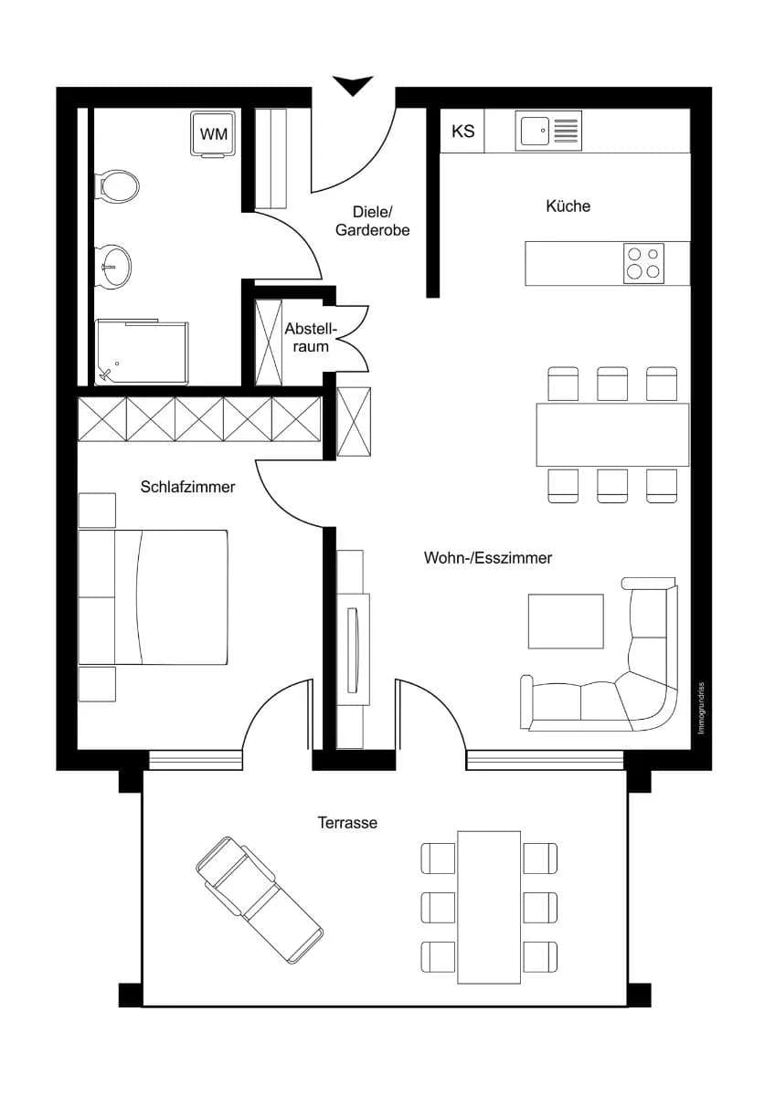 2-Zimmer-Wohnung kaufen in Bludenz – 58,93 m² – Bild 2 von 25