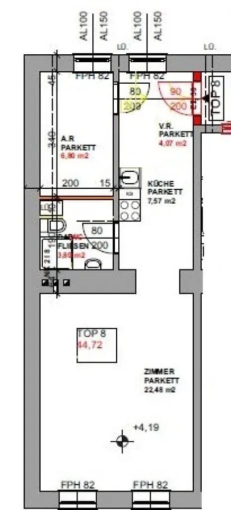 1-Zimmer-Wohnung kaufen in Wien – 44,72 m², € 160.000 – Bild 6 von 7