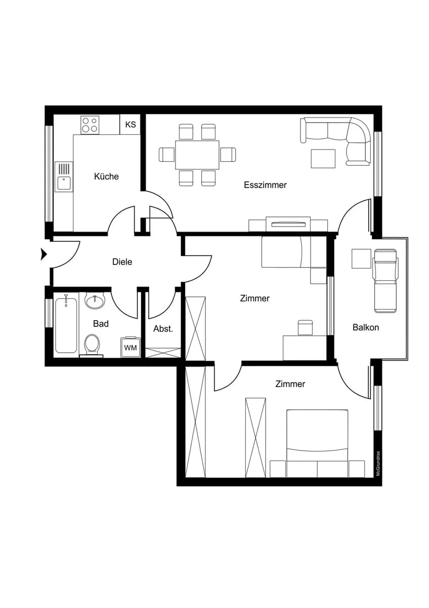 3-Zimmer-Wohnung kaufen in Bregenz – 81,36 m² – Bild 2 von 24