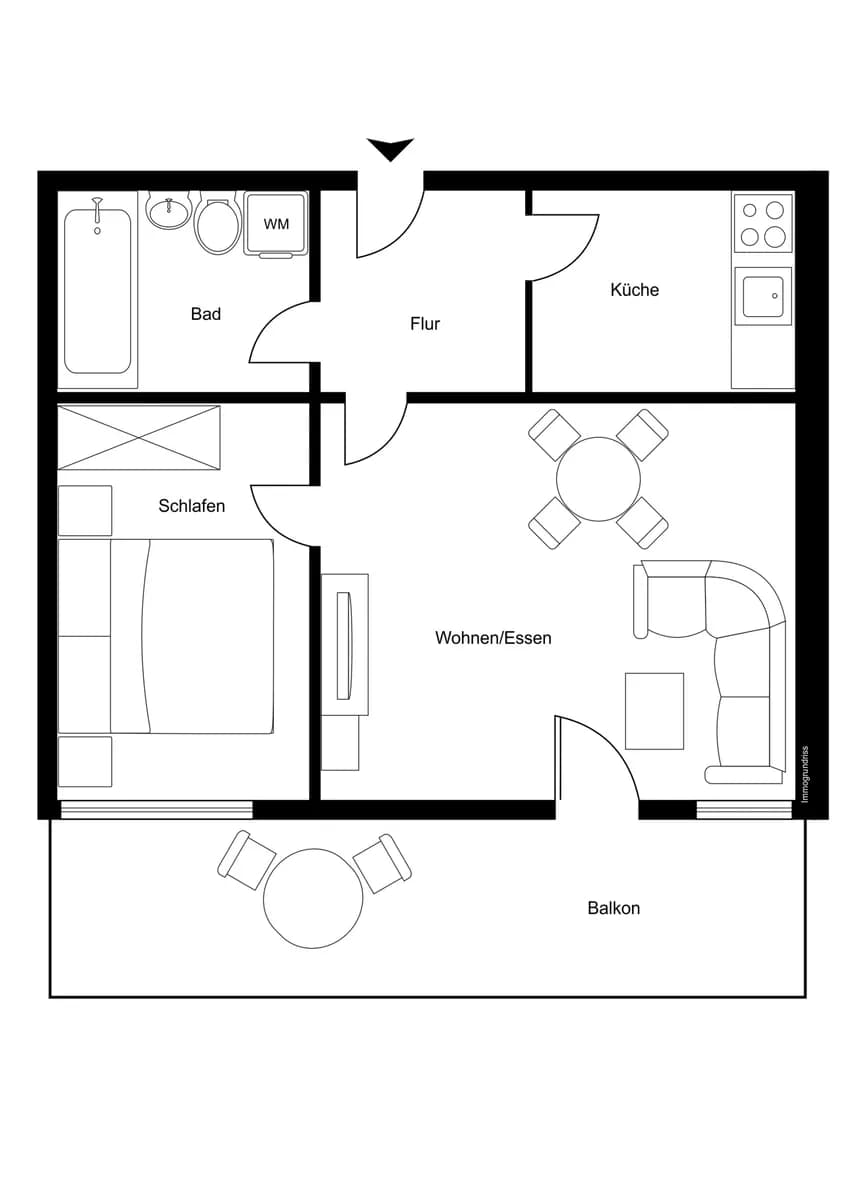 2-Zimmer-Wohnung kaufen in Feldkirch – 56,21 m² – Bild 2 von 19